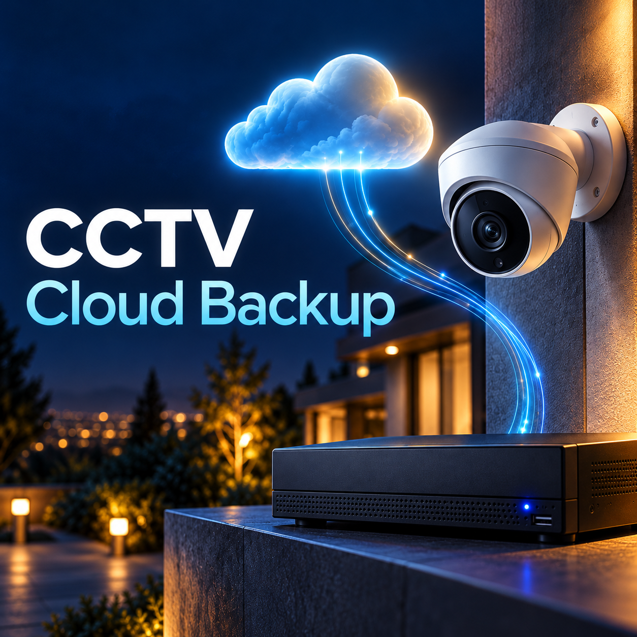 CCTV Cloud Backup — security camera, recorder and cloud storage.